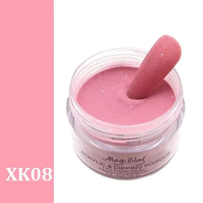 15g Acrylic Powder Light Color Carving Nail Polymer Tip Extension Crystal Powders Manicure Professional Nails Art Accessories Good Vibrations