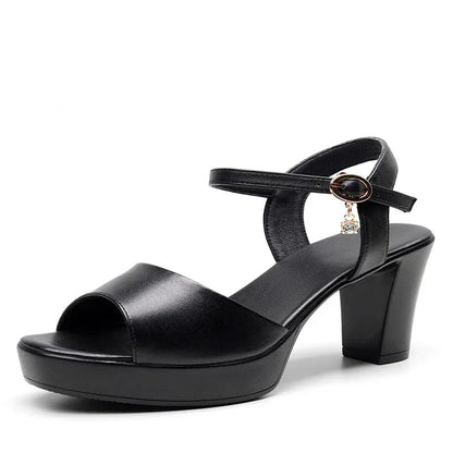 2025  Women Sandals Summer  Female High Heels Dance Shoes Platform Sandal Designer Shoe  Luxury High Quality Good Vibrations