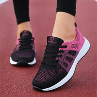 2024 Women Sport Shoes Fashion Platform Sneakers Ladies Spring Winter Flats Running Shoes for Woman Good Vibrations