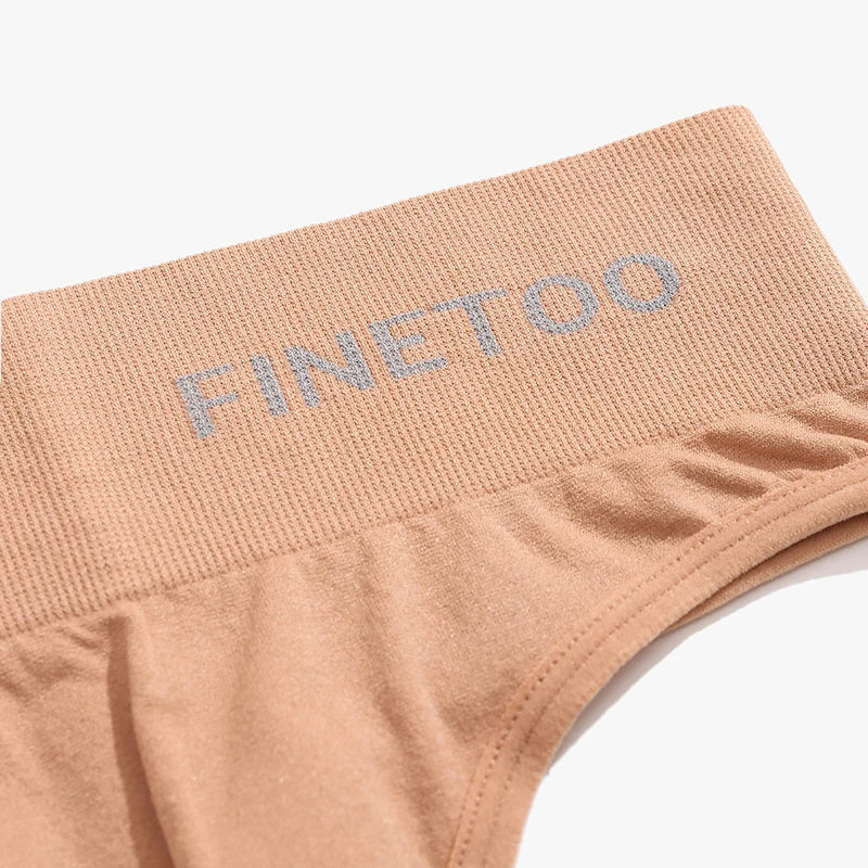 3PCS/Set Women's Panties Sexy Underwear FINETOO Large Size Thong Women Seamless Panties High Waist Girls Thongs M-2XL Good Vibrations