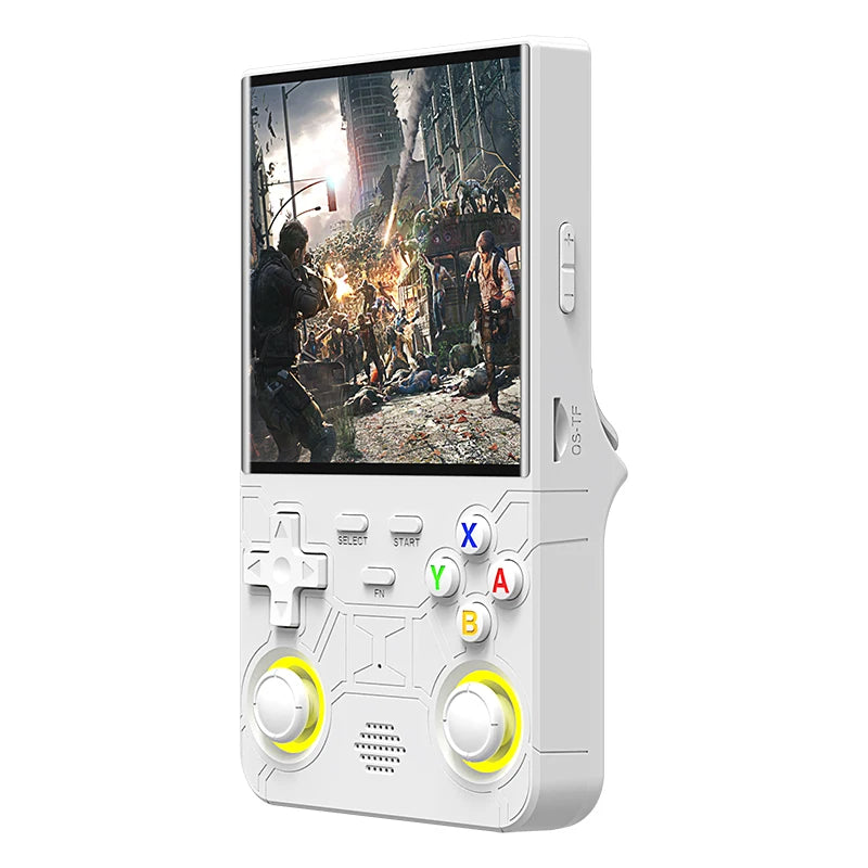 2025 R36 Ultra Open Source R36S Video Game Console Linux System 4.0 Inch IPS Screen  Portable Pocket Video Player 64G best Games Good Vibrations