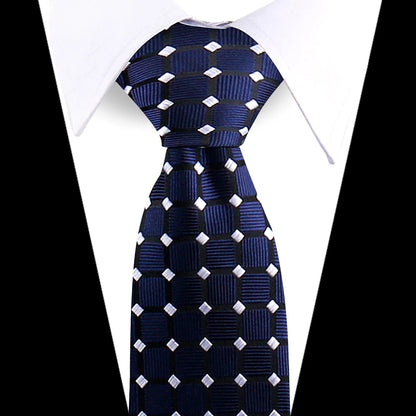 Elegant Ties For Men Fashion Item Necktie High Quality Classic Men Tie Suit Accessories Wedding Gifts Business Party Wholesale Good Vibrations