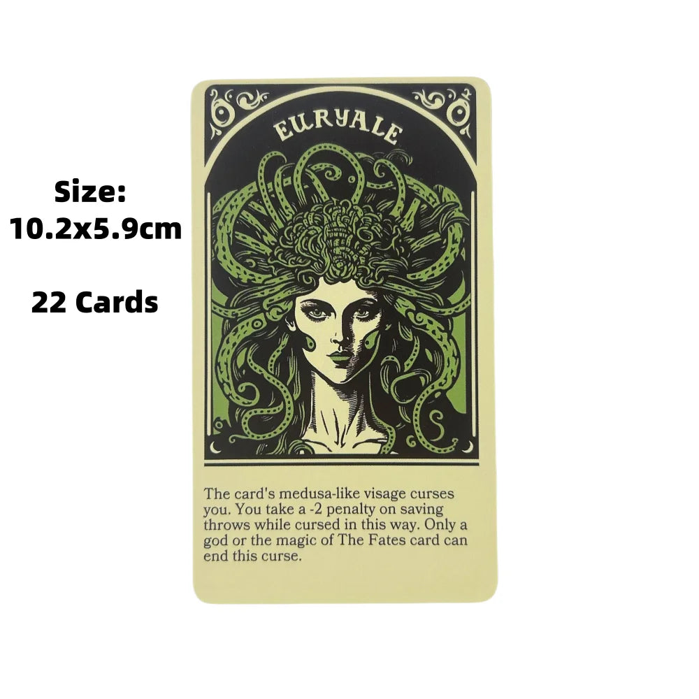 Deck of Many Things Entertainment Card Family Gathering Divination Deck Tarot Board Playing Oracle Cards Game Good Vibrations