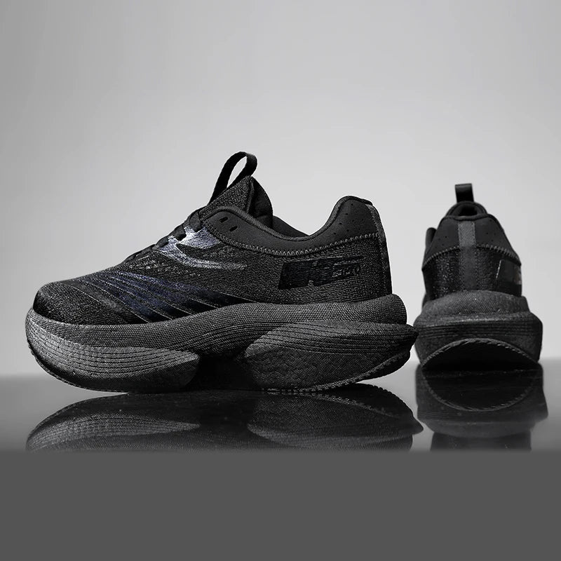 Running Shoes for Men Carbon Plate Professional Racing Marathon Training Running Sneakers Shock Absorption Sport Shoes for Women Good Vibrations