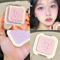 5 Colors Soft Mist Blush Natural Waterproof Cheek Pink Purple Yellow Matte Flash Brighten Lasting Blusher Rubores Korean Makeup Good Vibrations