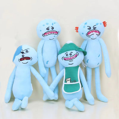 Multiple styles Little Blue Happy Depressed Plush Toys,Anime Cartoon Surrounding Dolls for Children's Gifts,Home Decoration