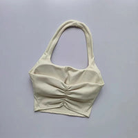 Fitness Bra Workout Tops Gym Fitness Sports Bras Sexy Athletic Sport Bra Women Backless Gym Yoga Crop Top Good Vibrations