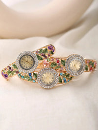 Women's New Retro Light Luxury Rare Quartz Bracelet Watch Good Vibrations