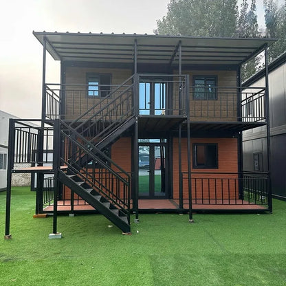 20Ft Australia Modern Granny Flat 2 Bedroom Luxury Predfabricated Container Homes Tiny House Expandable Container House Good Vibrations