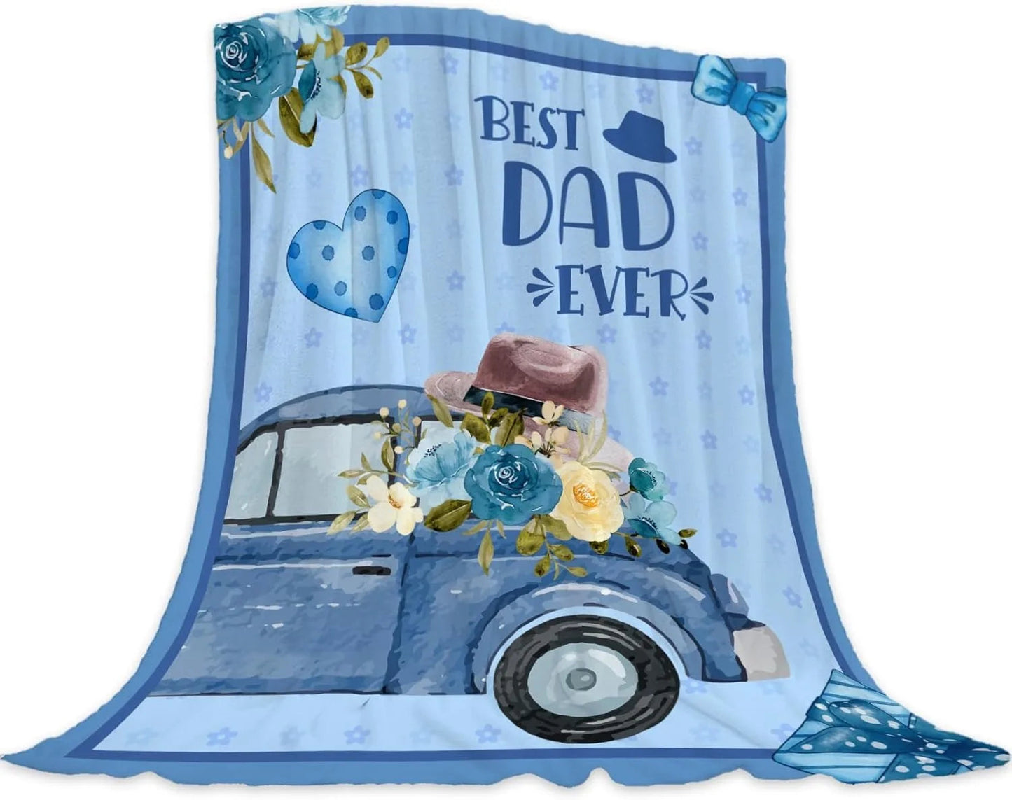 Gifts from Daughter Son for Mother's Day Birthday Mom Gifts Anniversary Unique Gifts for Mom Super Soft Flannel Throw Blankets Good Vibrations