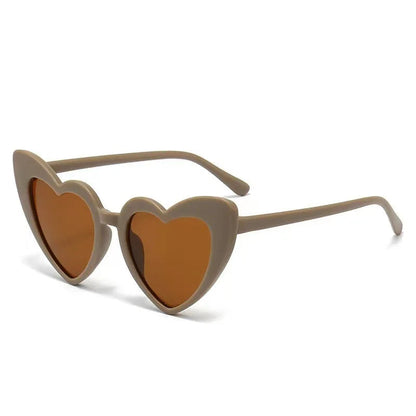 1Pc Cartoon Heart Sunglasses Children Baby Sunglasses Boys Girls UV400 Sun Glasses Shades Kids Gifts Fashion Party Eyeglasses Good Vibrations