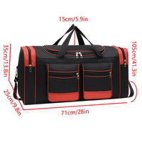 Large Capacity Handbag Multiple Pockets Outdoor Duffle Bag Luggage Gym Bags for Men Sports Fitness Bag Business Travel Package Good Vibrations