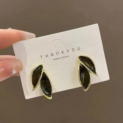 925 Silver Needle Korean Fashion Zircon Geometric Earrings For Women Jewelry 2026 Trending Luxury Crystal Cross Stud Earrings Good Vibrations