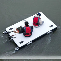 Thickened portable folding inflatable fishing floating platform Luya boat professional fishing platform Good Vibrations