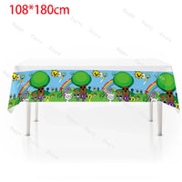 Incredibox Sprunki Birthday Party Decoration Balloon Tableware Backdrop Cake Topper Split Sales Sprunki Birthday Party Supplies Good Vibrations