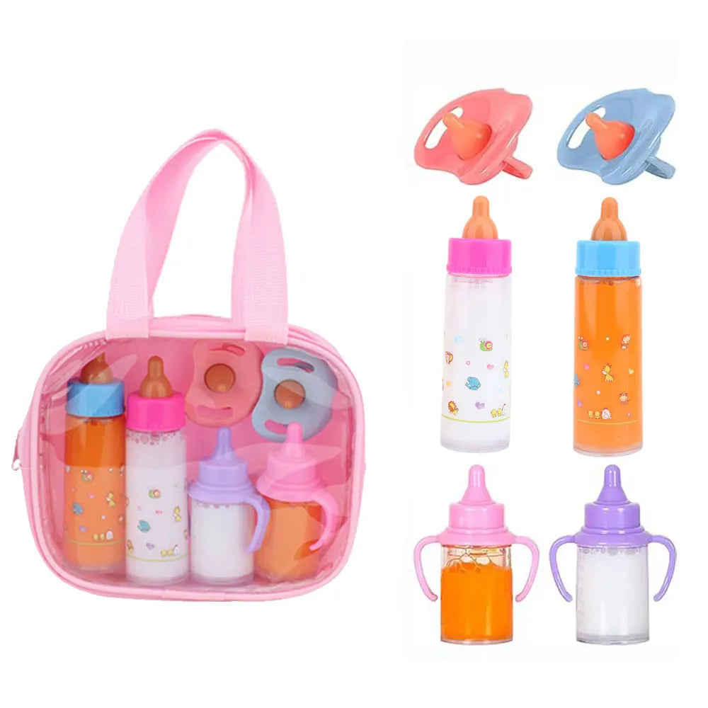 Baby Disappearing Doll Feeding Set Wear For Reborn Baby Doll, Multiple Baby Doll Accessories, Children Best Birthday Gift. Good Vibrations