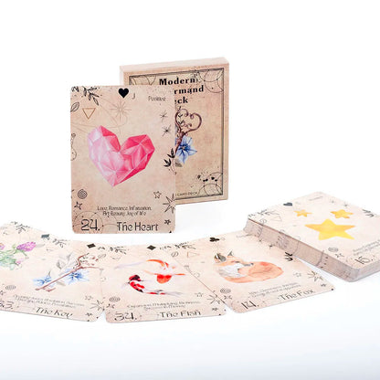 Cat Tarot A 78 Card Deck High Quality English Version Board Game for Easy and Fun Fortune Telling Perfect for Family Gatherings Good Vibrations