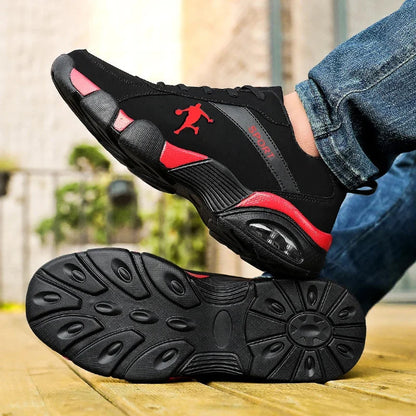 Fashion Men Professional Running Shoes Lightweight and Breathable Sneakers Lace Up Outdoor Sports Tennis Shoes New Casual Shoes Good Vibrations