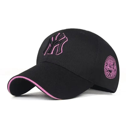 Hat Men's Casual Korean Version Outdoor Versatile Sunscreen Embroidery Letter Cap Couple Baseball Cap Women's Fashion Sunshade Good Vibrations