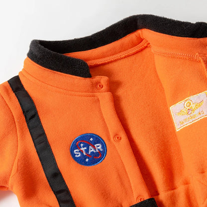 New Astronaut Costume for Baby Boy 1 Year Old Toddler Infant Birthday Theme Party Cosplay Space Suit Newborn Photography Romper Good Vibrations