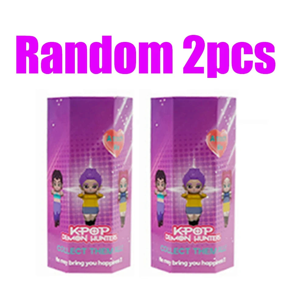 Hot Party Angel KPop Demon Hunters Blind Box Car Decoration Desktop Computer Screen Cupid Hand Fashion Play Doll Birthday Gift Good Vibrations