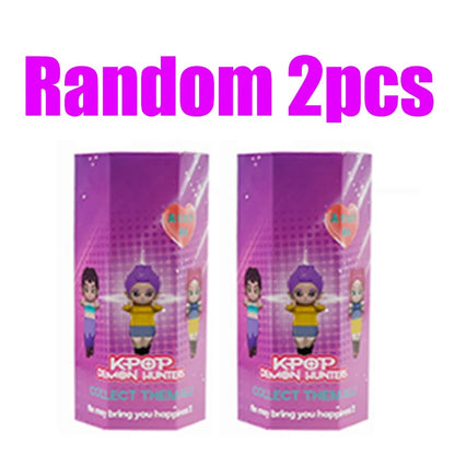 Hot Party Angel KPop Demon Hunters Blind Box Car Decoration Desktop Computer Screen Cupid Hand Fashion Play Doll Birthday Gift Good Vibrations