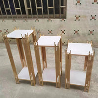 Road Lead Wedding Centerpiece Event Party Flowers Stand Tabletop Decoration Good Vibrations