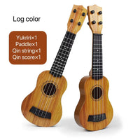 35cm Children Guitar Toy Can Be Used To Play Elementary Instruments With Paddles Simulating Yukrili Music Toys Good Vibrations