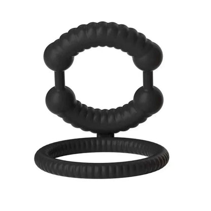 Semen lock ring male masturbator made of silicone for delay ejaculation.