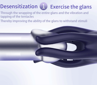 Glans Trainer Penis Delay Trainer G Spot Masturbator Soft Fingertip Prolong Endurance Massage Vibrator Erotic Toys Masturbator
