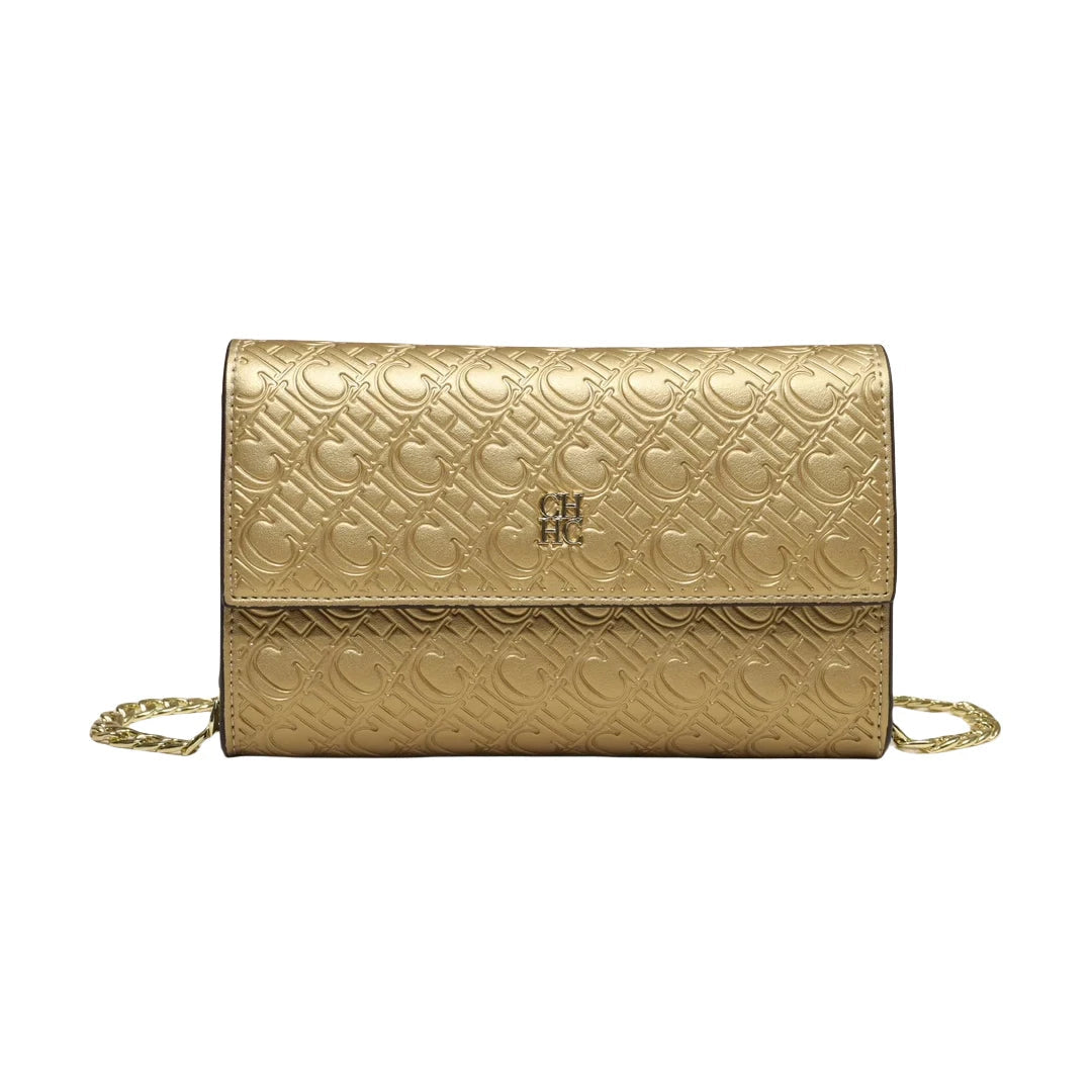 CH Crossbody Bag For Women Luxury Designer Handbag Fashion Embossed Leather Shoulder Bag Elegant Chain Clutch Bag For Daily Use Good Vibrations