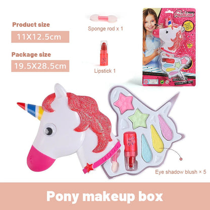 Girls Make Up Set Toys Beauty Makeup Tools Children Pretend Play Toys Safe Non Toxic Dressing Cosmetic Nail Polish Toys Gifts Good Vibrations