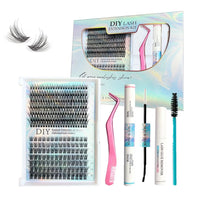 Eyelashes 280PCS Clusters Lash Bond and Seal Makeup tools DIY Lashes Extension kit for gluing Lashes Gluing Glue Accessories Good Vibrations