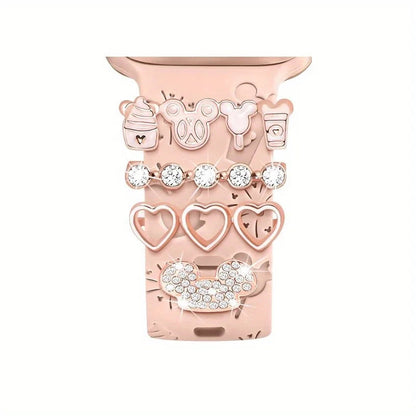 Adorable Cartoon-Themed Watch Strap Charms & Decorative Buckles for a Stylish Wristwear Upgrad Good Vibrations