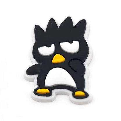 Sanrio Anime Hello kitty Kuromi Pochacco Shoe Charms for Clogs Bag Crocs Sneakers Shoe Decorations Bag Decors Good Vibrations