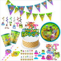 Game My Singing Monsters Birthday Party Decorations Kids Favor Gift Paper Cups Plates Baby Shower Disposable Tableware Supplies Good Vibrations