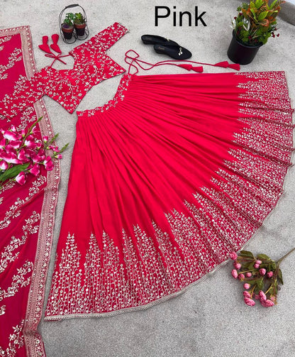 Designer Bridal Lehnga Choli for Girls Party Wear Wedding Dresses Low Price Indian Lehenga Choli With Dupatta 2026 for Women Good Vibrations