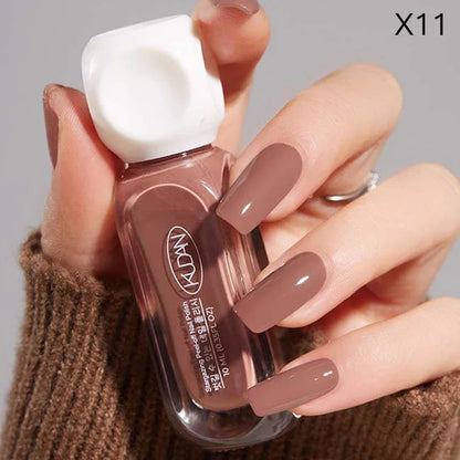 10ml Peel Off Water-Based Starry Nail Polish Fast Drying Long-Lasting Healthy And Brightening Effect No Need Lamp Cure Good Vibrations