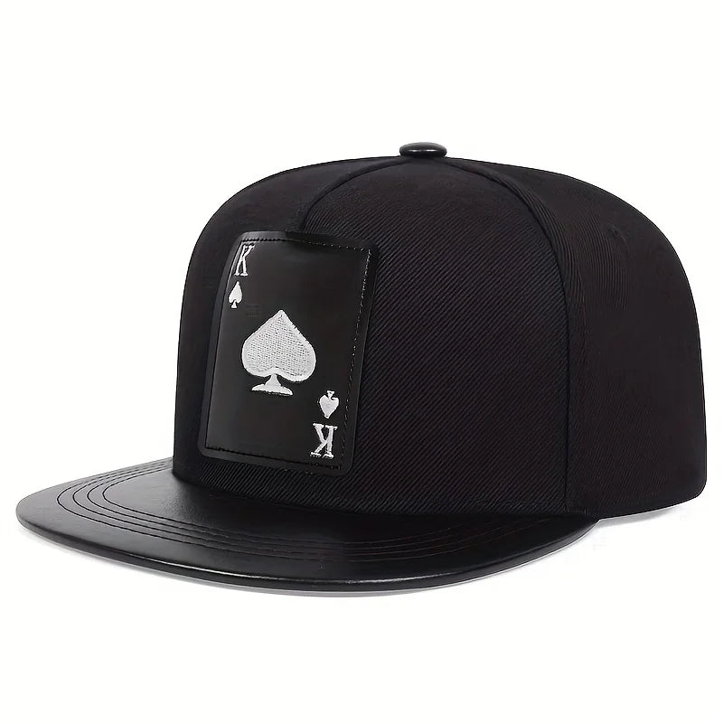 Fashion Hip Hop baseball Cap poker embroidery personalized Hat Men Women cotton Snapback Hats Outdoor Trucker Caps Sun Hats Good Vibrations