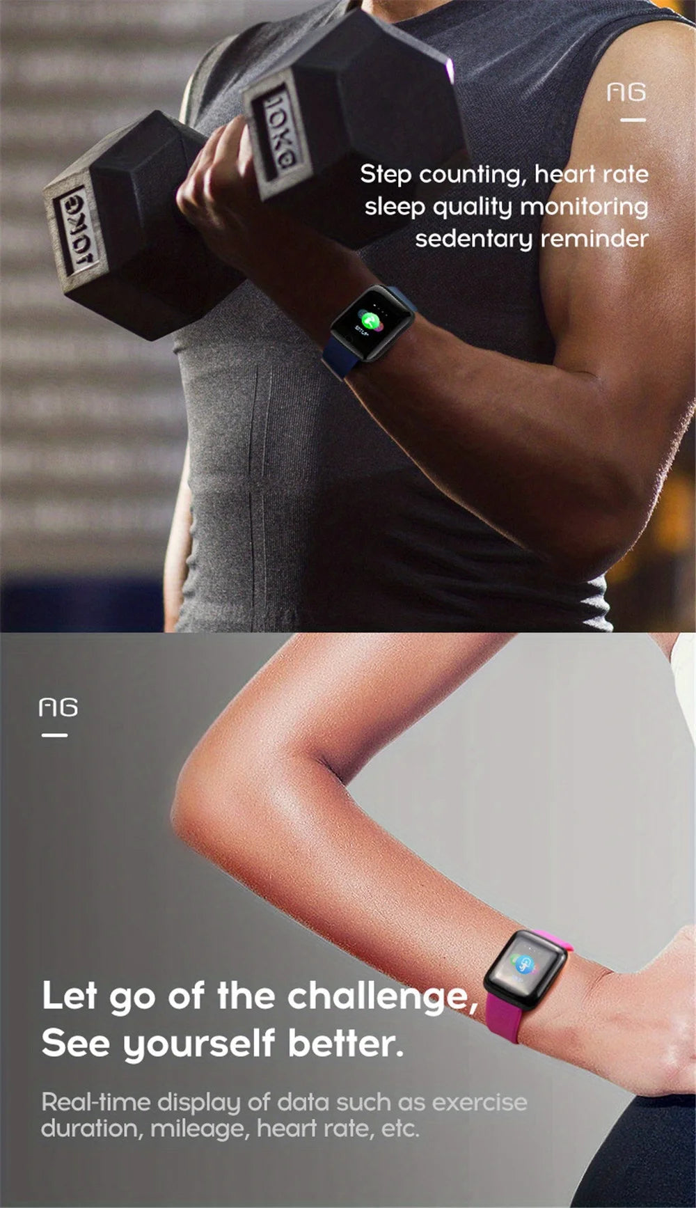 Smart Watches Fitness Bracelet Women Men Bluetooth Connected Phone Music Sports Bracelet Sleep Monitor Y68 Clock Smartwatch D20 Good Vibrations Adult Super Store