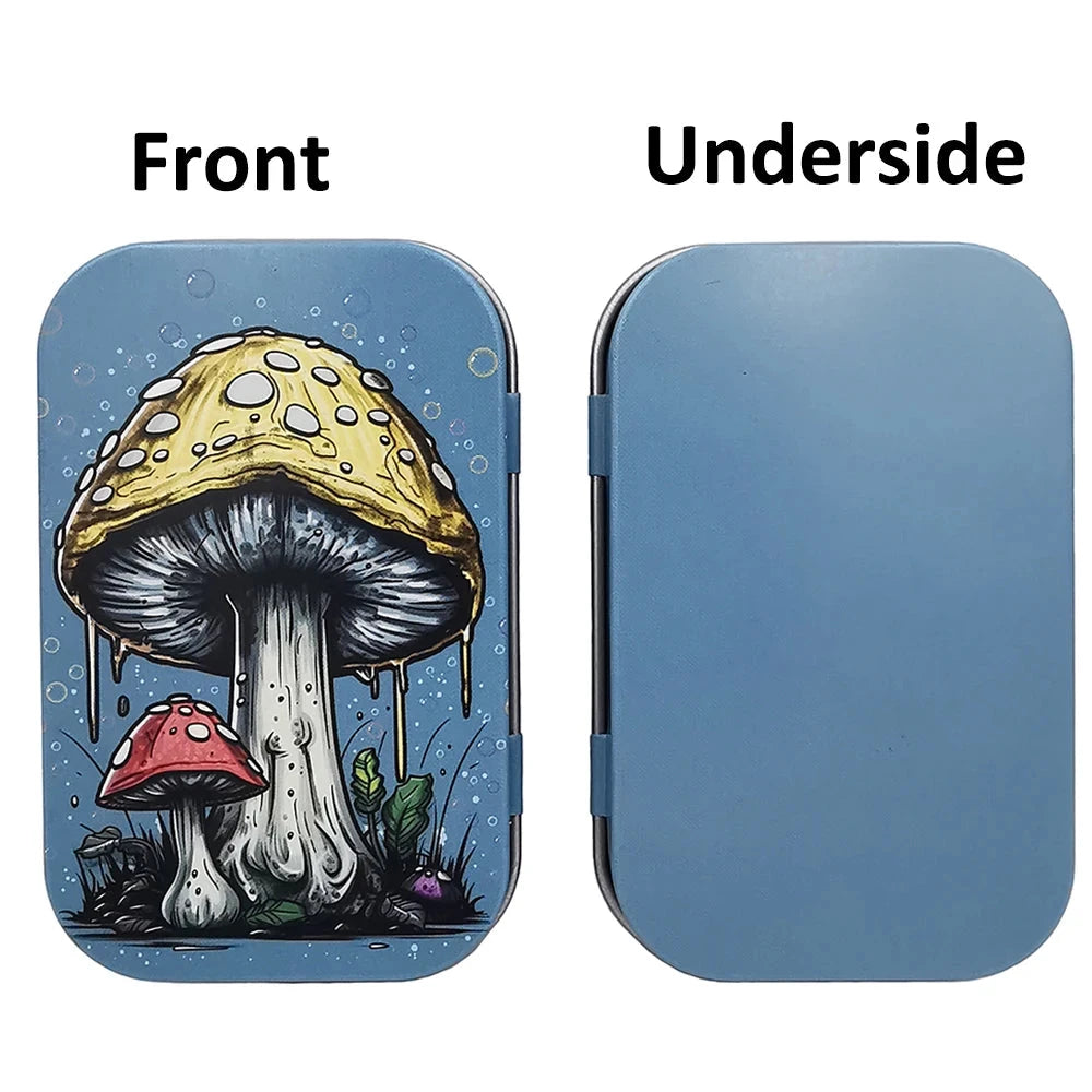 Cigarette Case Box Flip Cap Tobacco Storage Smoke Humidor Rolling Paper Jewelry Candy Coin Key Organizer Tin Flip Gifts Sealed Good Vibrations