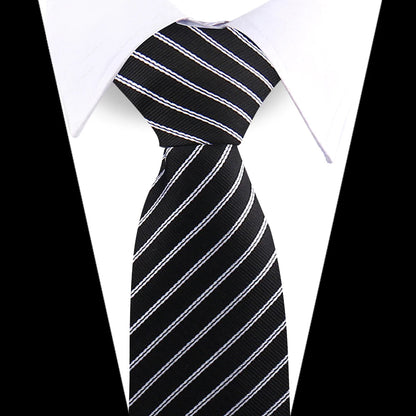 Elegant Ties For Men Fashion Item Necktie High Quality Classic Men Tie Suit Accessories Wedding Gifts Business Party Wholesale Good Vibrations