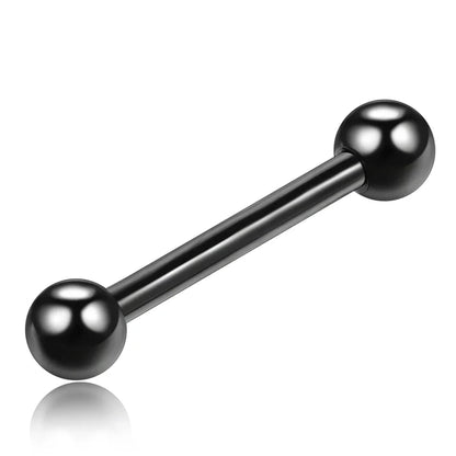 1PC Stainless Steel Heart Shaped Tongue Ring Barbell Tongue Piercing Cute Bar Ear Tragus Studs Labret Piercing Body Jewelry Good Vibrations