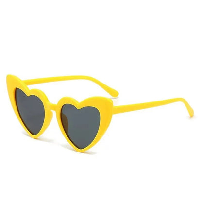 1Pc Cartoon Heart Sunglasses Children Baby Sunglasses Boys Girls UV400 Sun Glasses Shades Kids Gifts Fashion Party Eyeglasses Good Vibrations