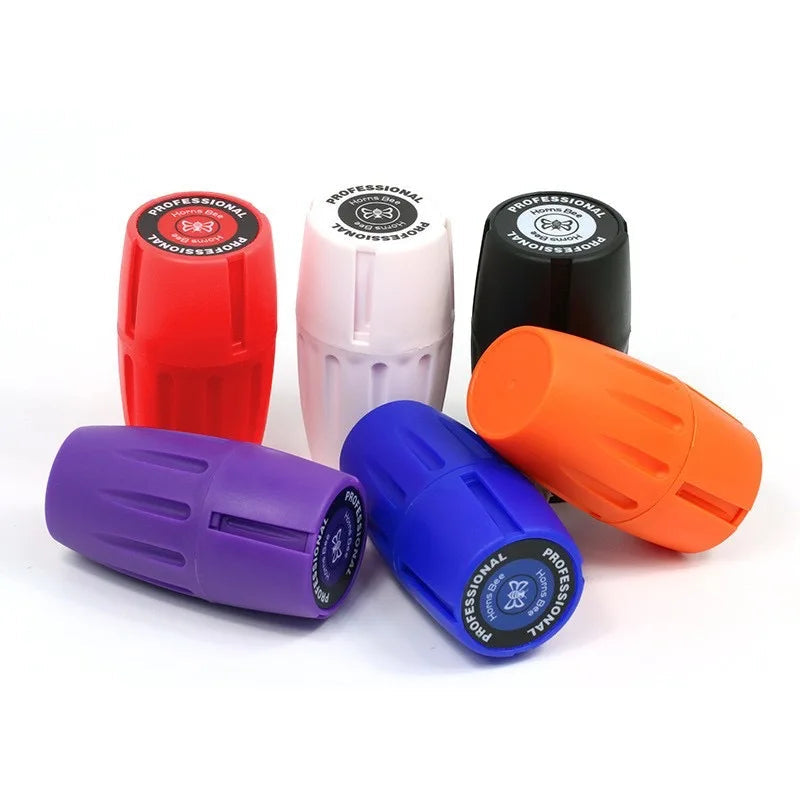 2 in 1 Wine Barrel Shaped Tobacco Grinder with Hemp Storage Jar Portable 45*81mm Manual Herb Crusher Smoking Accessory Good Vibrations
