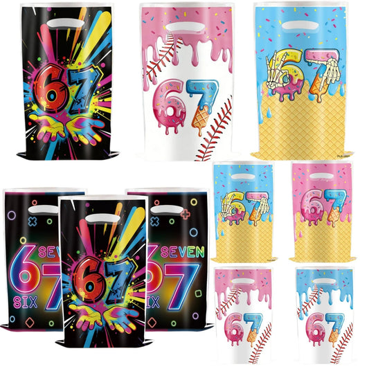 67 Baseball Birthday Party Supplies With Handbag for Party Decoration Set Festival Party Supplies,Eco-friendly Handbag HeavyDuty Good Vibrations