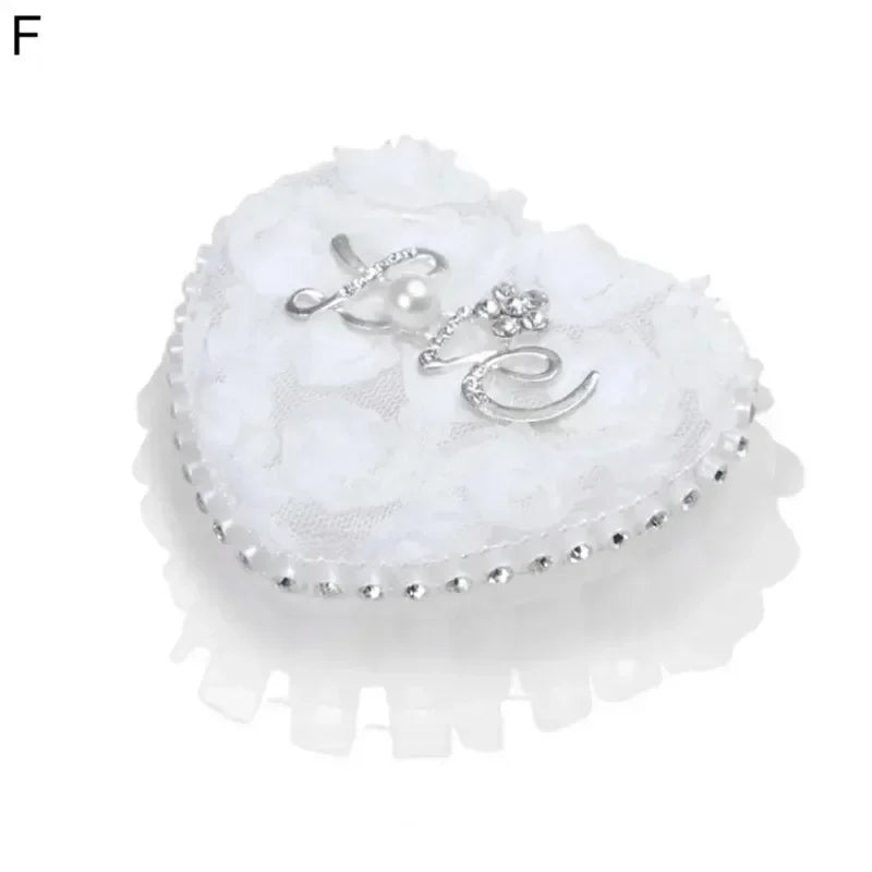 Ring Case Lightweight Ring Pillow Hand Holding Create Atmosphere Lace Ring Pillow Box Good Vibrations