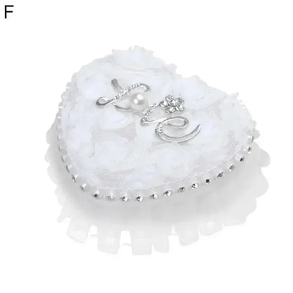 Ring Case Lightweight Ring Pillow Hand Holding Create Atmosphere Lace Ring Pillow Box Good Vibrations