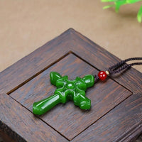 New fashion cross pendant necklace, the same for men and women, simple and versatile fashion and new Good Vibrations