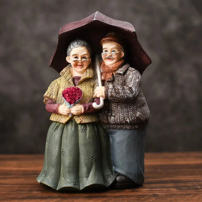 Gifts For Grandparents Elderly Home Decor Room Decoration Best Wishes Ornaments Sweet Wedding Souvenirs Old Couple Love Forever Good Vibrations